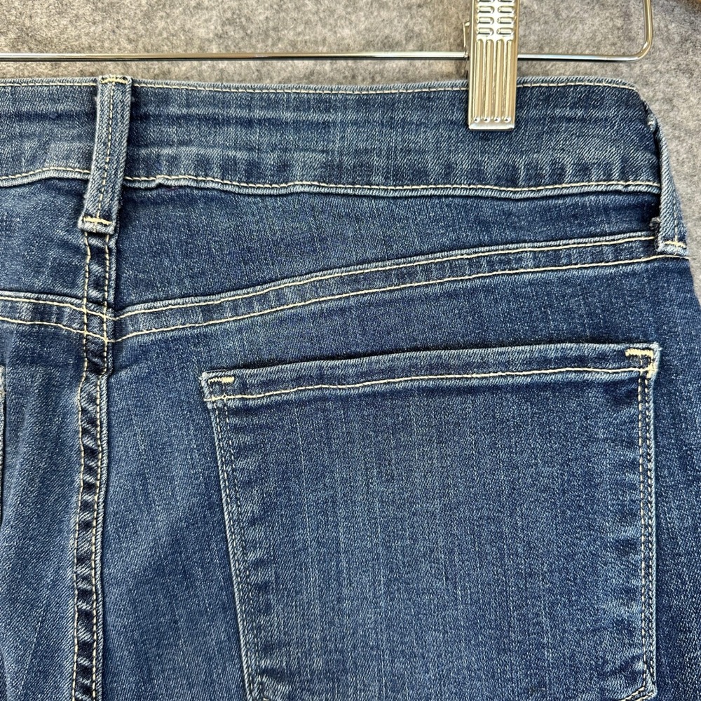 NYDJ Barbara Bootcut Jeans Womens 8 Blue Denim Medium Wash Lift & Tuck Stretch - Picture 5 of 13